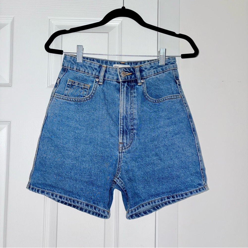 Zara high waist Denim Shorts